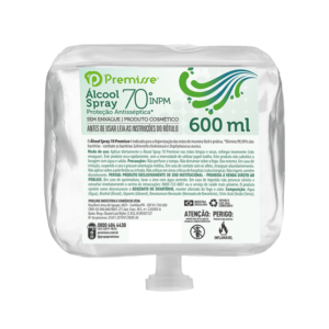 Álcool Spray Antisséptico 600ml