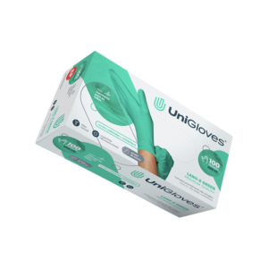 Luva Unigloves Lano-E Green Com Hidratante