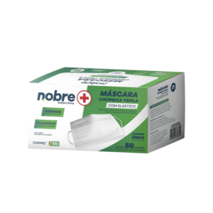 Máscara Tripla Descartável Branca