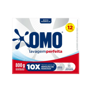 Refil Lava Roupas em Pó Omo 800g